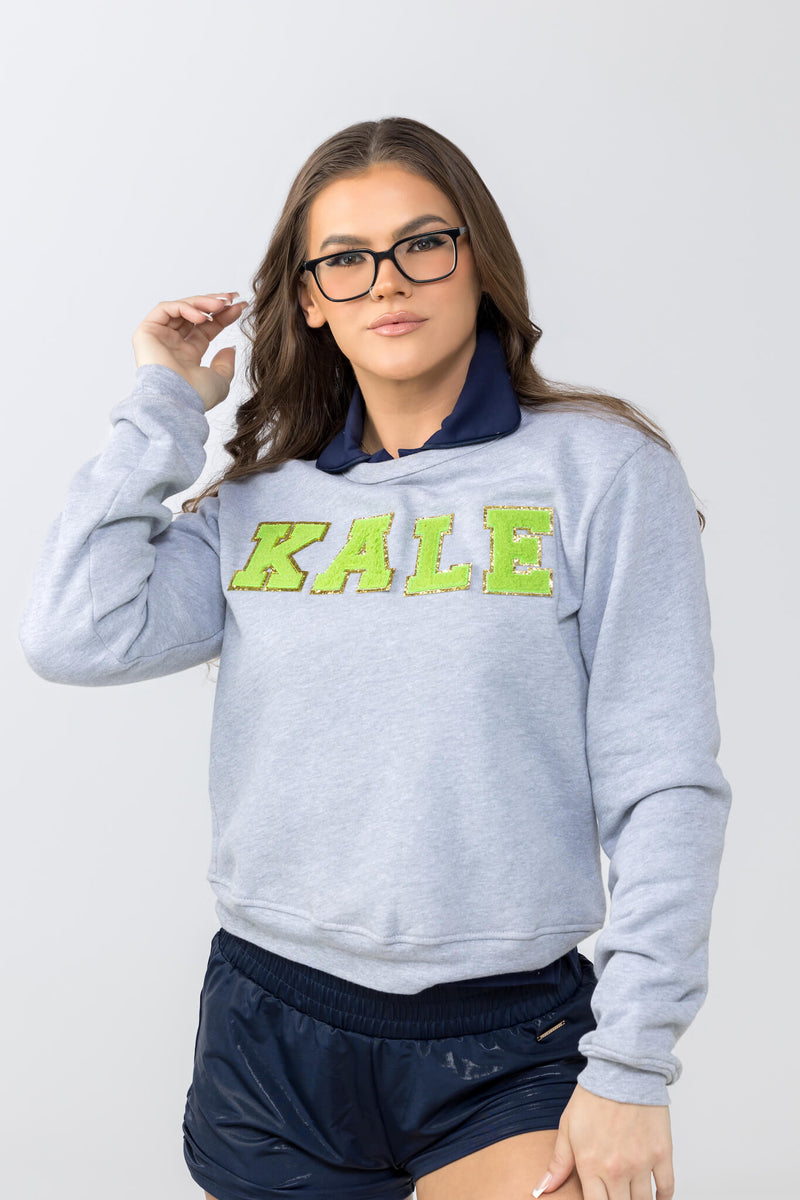 Kale Pullover - Varsity Grey